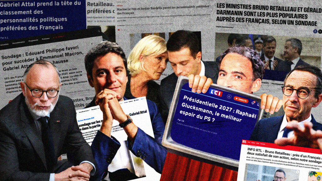 Différents personnages politiques pour 2027